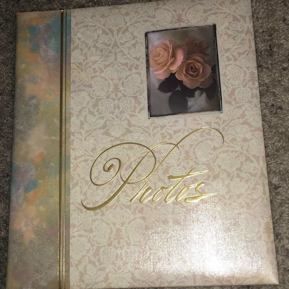 Hallmark Floral Cover Photo Album EUC